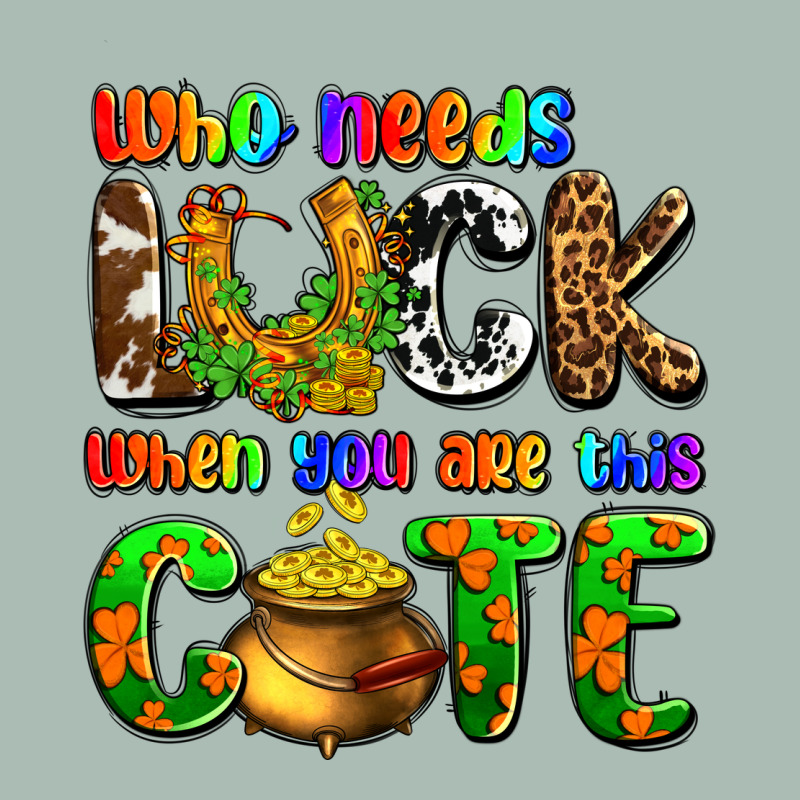Who Needs Luck When You Are This Cute Classic Tee by OliviaCreatesArt | Teevron