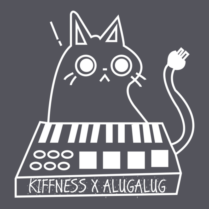 The Kiffness X Alugalug White Cat Classic Vintage Hoodie by SnappyArt | Teevron