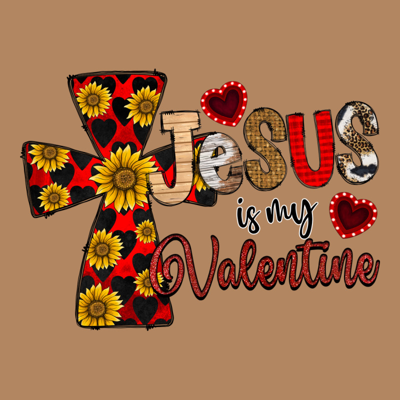 Jesus Is My Valentine Cross Long Sleeve Tee by CowhideDigitalArt | Teevron