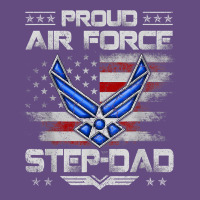 Proud Air Force Step Dad Veteran Vintage Flag Veterans Day T Shirt Vintage Hoodie | Teevron