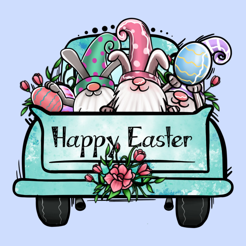 Easter Gnomes Truck Urban Heavy Tee by Jasminsmagicworld | Teevron