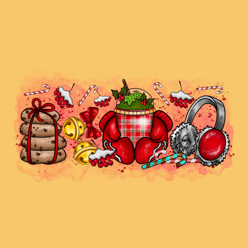 Merry Christmas Vintage Hoodie by CowhideDigitalArt | Teevron