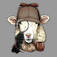Detective Sheep Lamb Spy Investigator Farmer Sheep Lover 53 Vintage Hoodie | Teevron