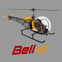 Bell 47 Helicopter Vintage Hoodie | Teevron