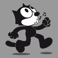 Felix The Cat Whistling Vintage Hoodie | Teevron