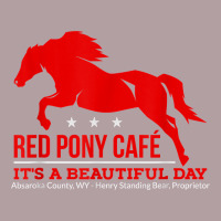 Red Pony Cafe, Funny Cute Horse Lover Vintage Hoodie | Teevron