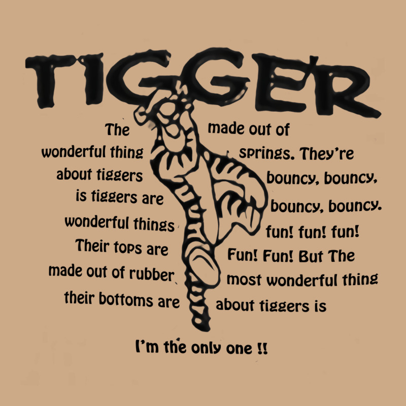 Tigger If The Only One Vintage Hoodie by ArtMosaic | Teevron