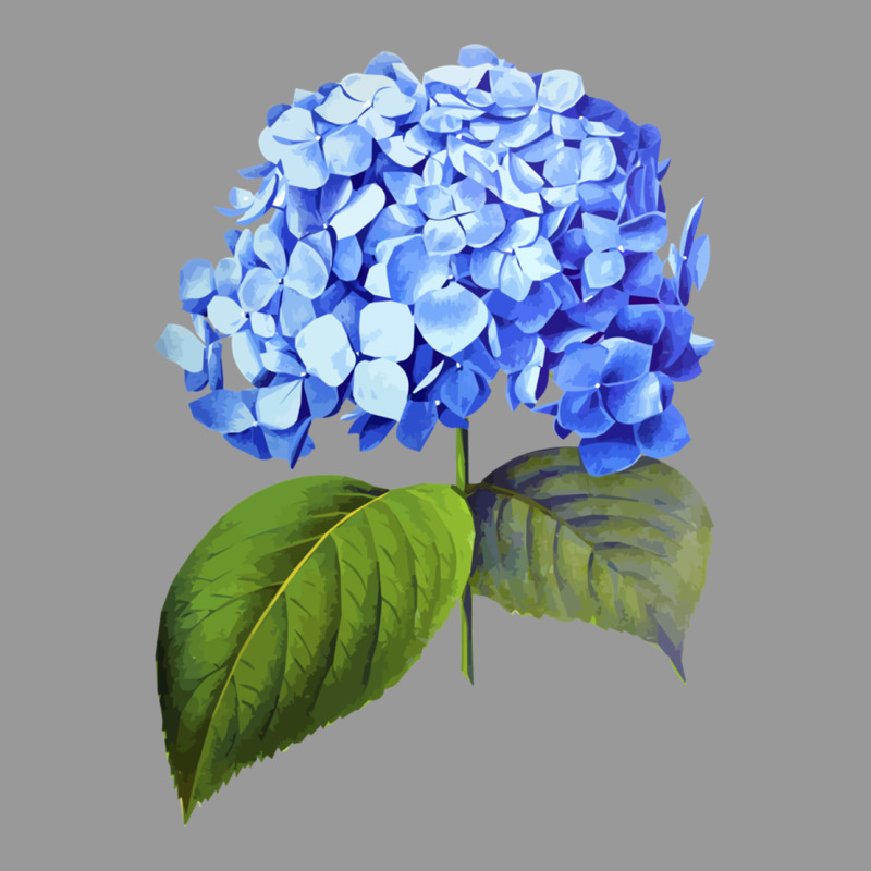 Blue  Hydrangea Vintage Hoodie by ArtMosaic | Teevron