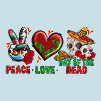 Peace Love Day Of The Dead Ladies Tee | Teevron