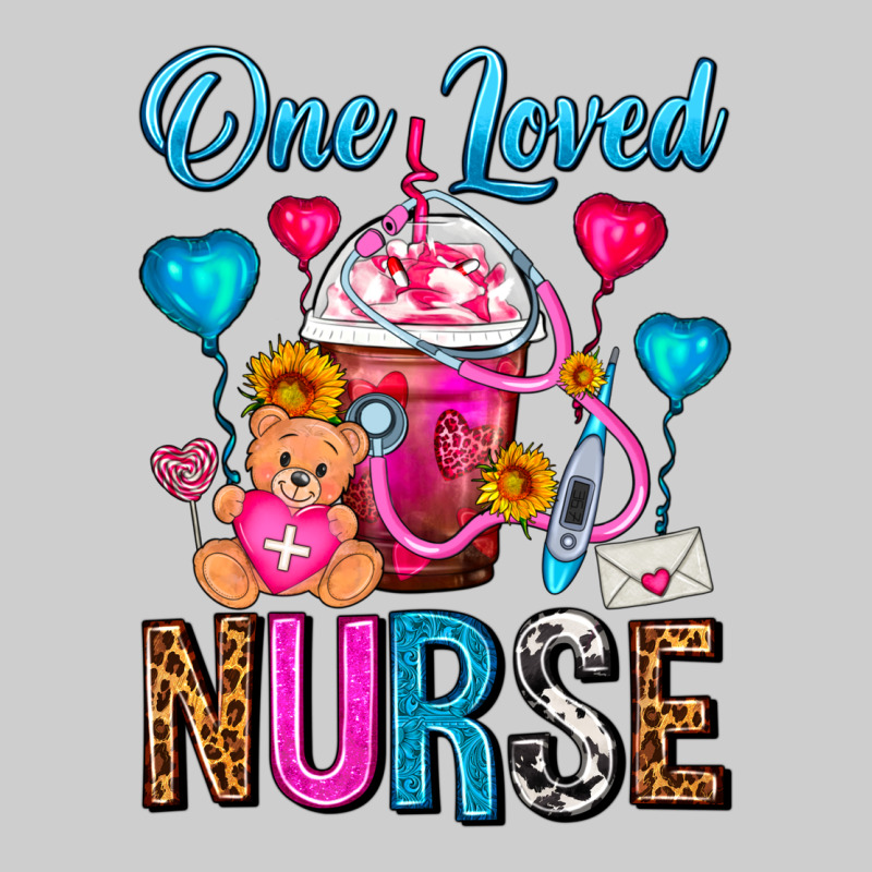 One Loved Nurse Valentines Day Frappe Coffee Premium Tee by FaDigitalArtStudio | Teevron