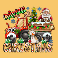 Merry Christmas  Tractor Vintage Hoodie | Teevron