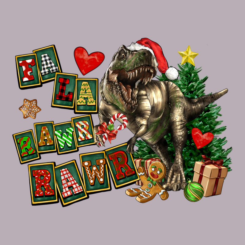 Fa La La Trex Christmas Vintage Tee by FaDigitalArtStudio | Teevron