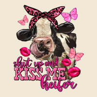 Valentine's Day Shut Up And Kiss Me Heifer Holstein Cow Ladies Tee | Teevron