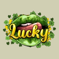 St. Patrick's Day Lips Lucky Heavy Core Tee | Teevron