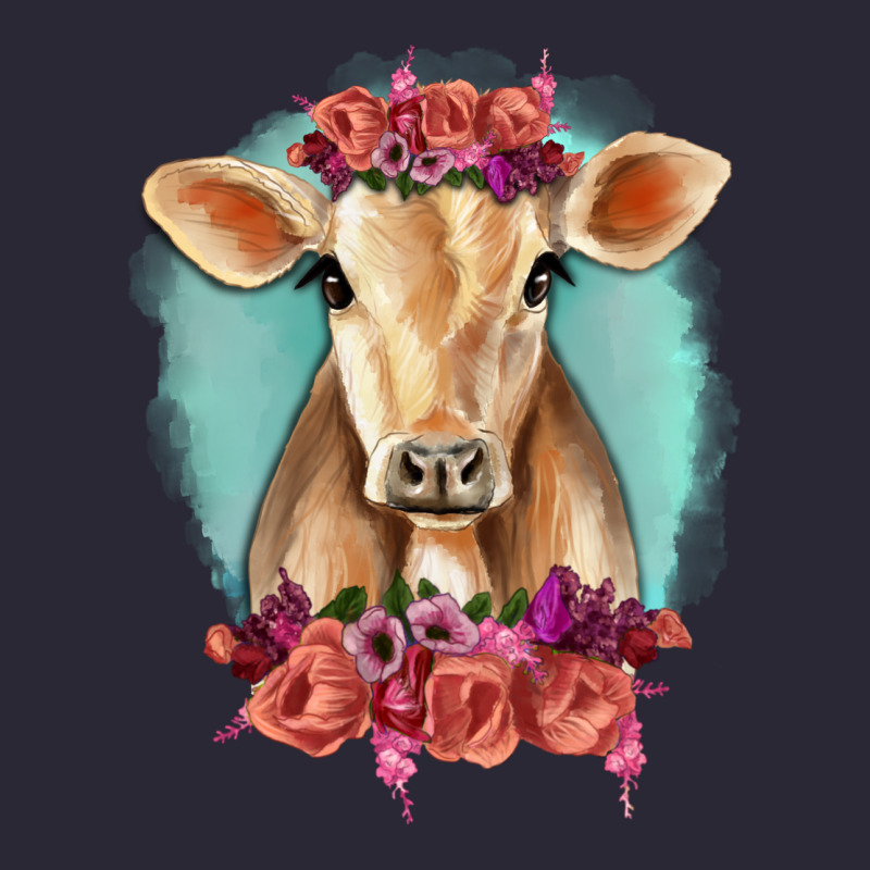 Floral Cow Vintage Tee by RanaPortraitStore | Teevron