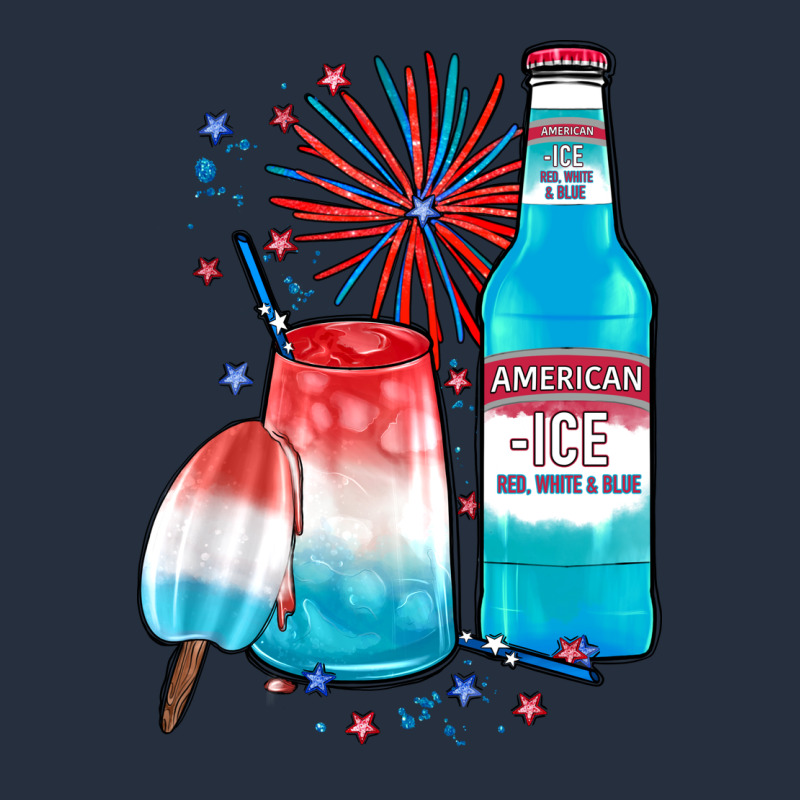 Th Of July Drinks, American Ice Zipper Hoodie by JahusDesignShop | Teevron