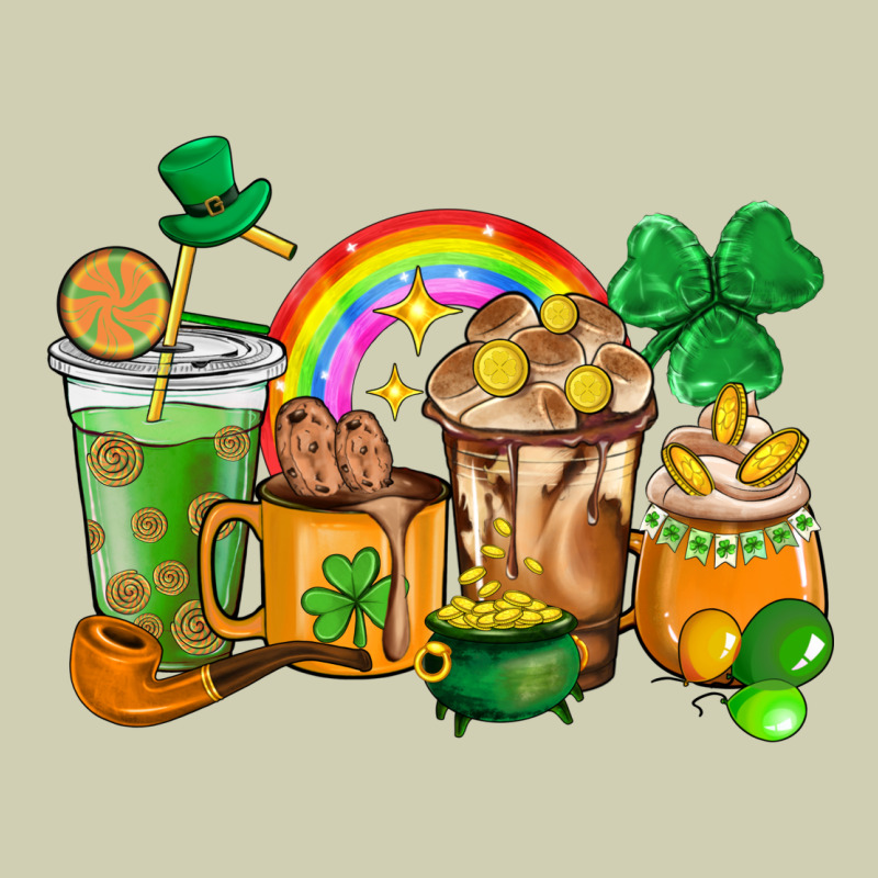 St. Patricks Coffee Cups Heavy Core Tee by HowdyJamesFarm | Teevron