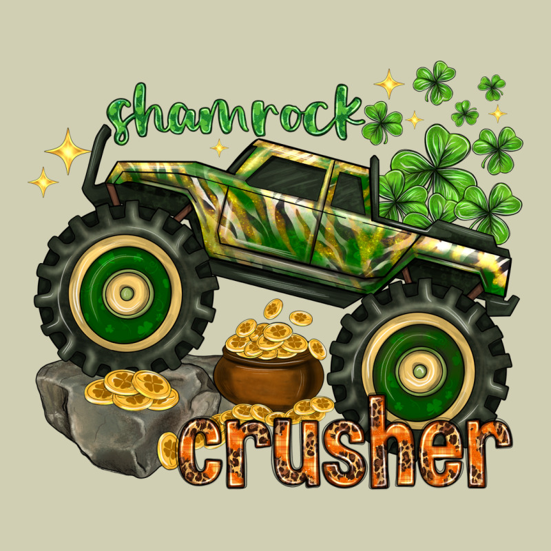 Shamrock Crusher St. Patrick's Day Heavy Core Tee by HowdyJamesFarm | Teevron