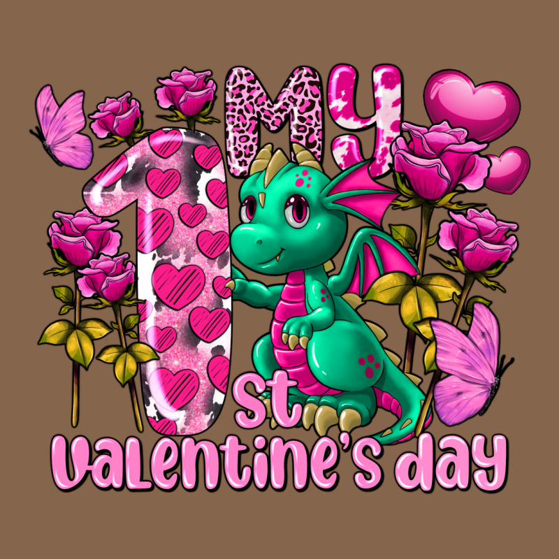 My First Valentine's Day Dragon Premium Tee by FaDigitalArtStudio | Teevron