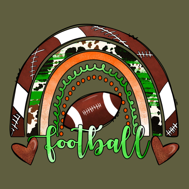 Football Rainbow Vintage Tee by RanaPortraitStore | Teevron