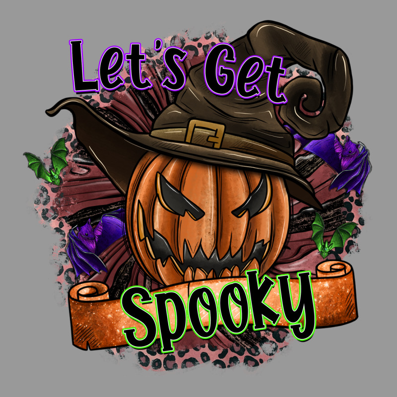 Lets Get Spooky Vintage Hoodie by SublimationCraftShop | Teevron