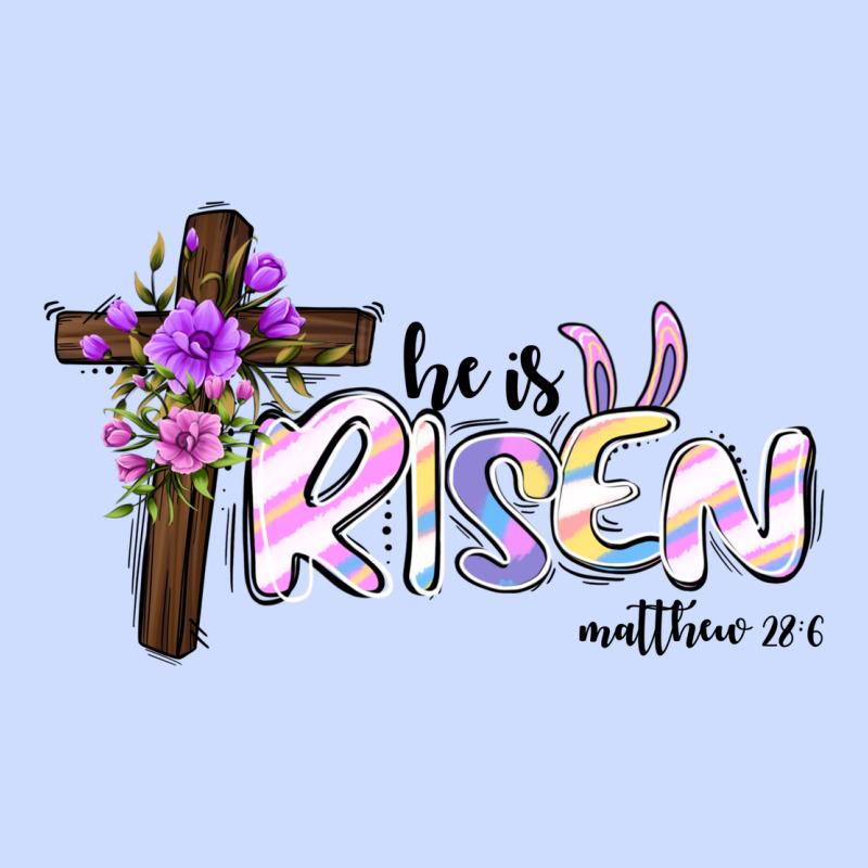 Easter He Is Risen Matthew 28 6 Urban Heavy Tee by Jasminsmagicworld | Teevron