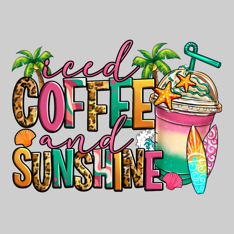 Iced Coffee And Sunshine Summer Premium Sweatshirt by Jasminsmagicworld | Teevron