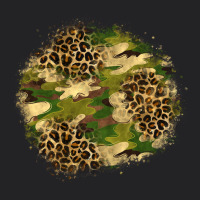Camouflage And Leopard Patch  2 Vintage Tee | Teevron