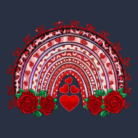 Valentines Day Rainbow With Roses Heavyweight Sweatshirt | Teevron