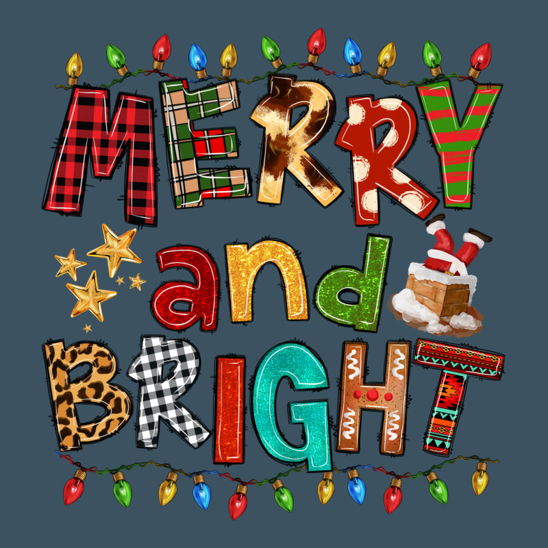 Merry And Bright Urban Heavy Tee by FaDigitalArtStudio | Teevron