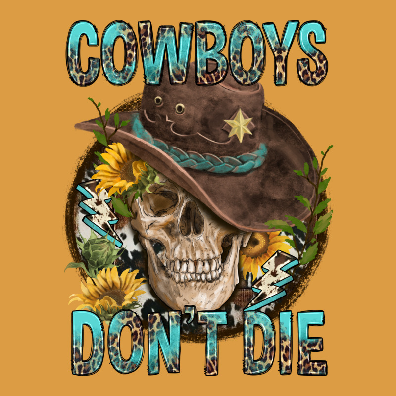 Cowboys Don't Die Urban Heavy Tee by FaDigitalArtStudio | Teevron
