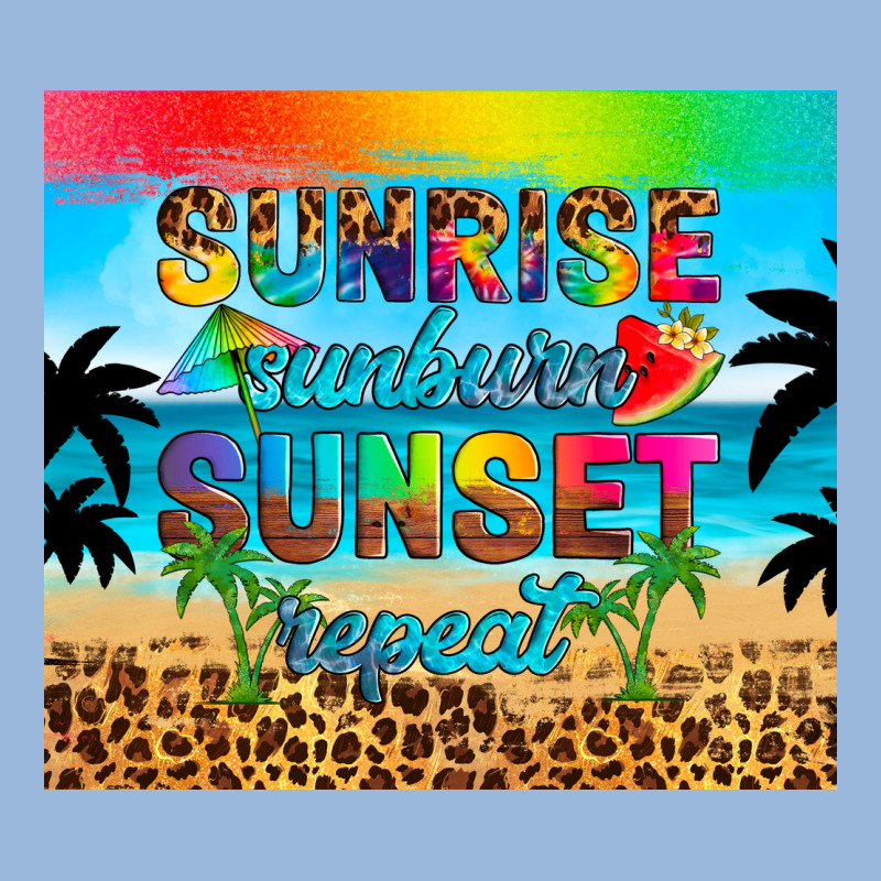 Sunrise Sunburn Sunset Repeat Premium Hoodie by Artiststas | Teevron