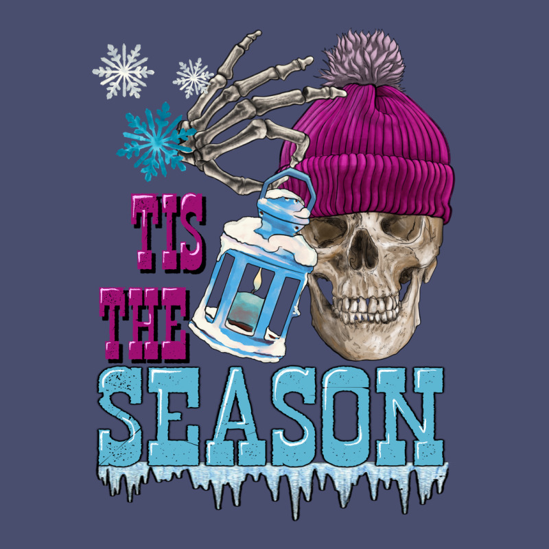 Tis The Season Winter Skull Vintage Tee by FaDigitalArtStudio | Teevron