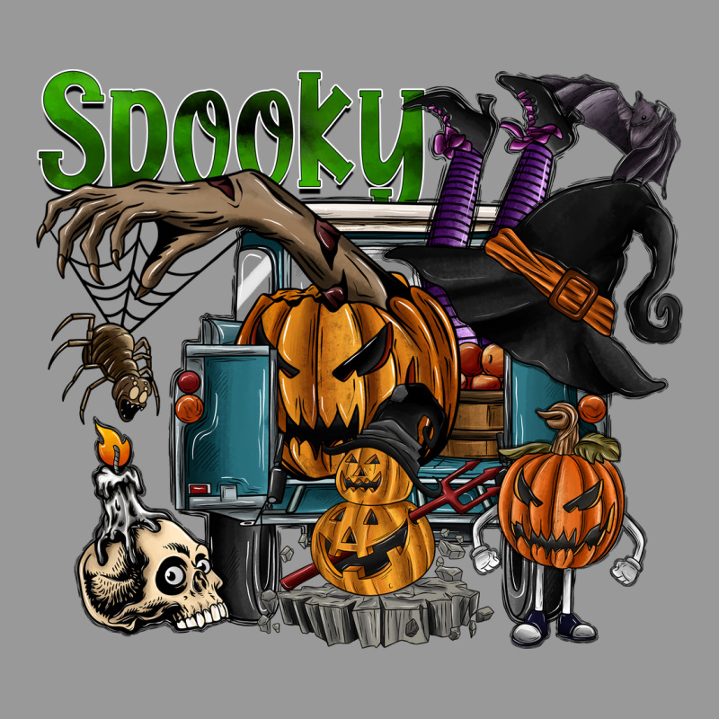 Spooky Vintage Hoodie by SublimationCraftShop | Teevron