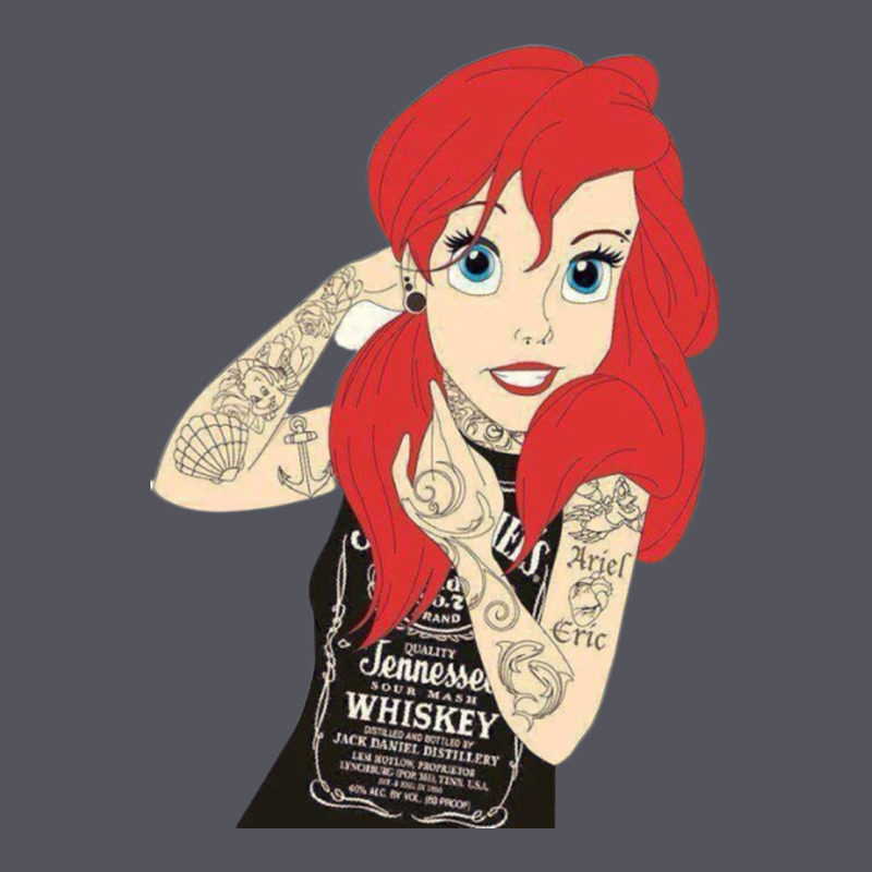 Ariel Tatoo Vintage Hoodie by artisFamous | Teevron