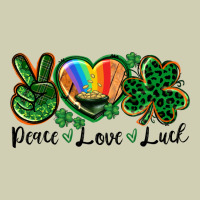 Peace Love St. Patrick's Day Heavy Core Tee | Teevron