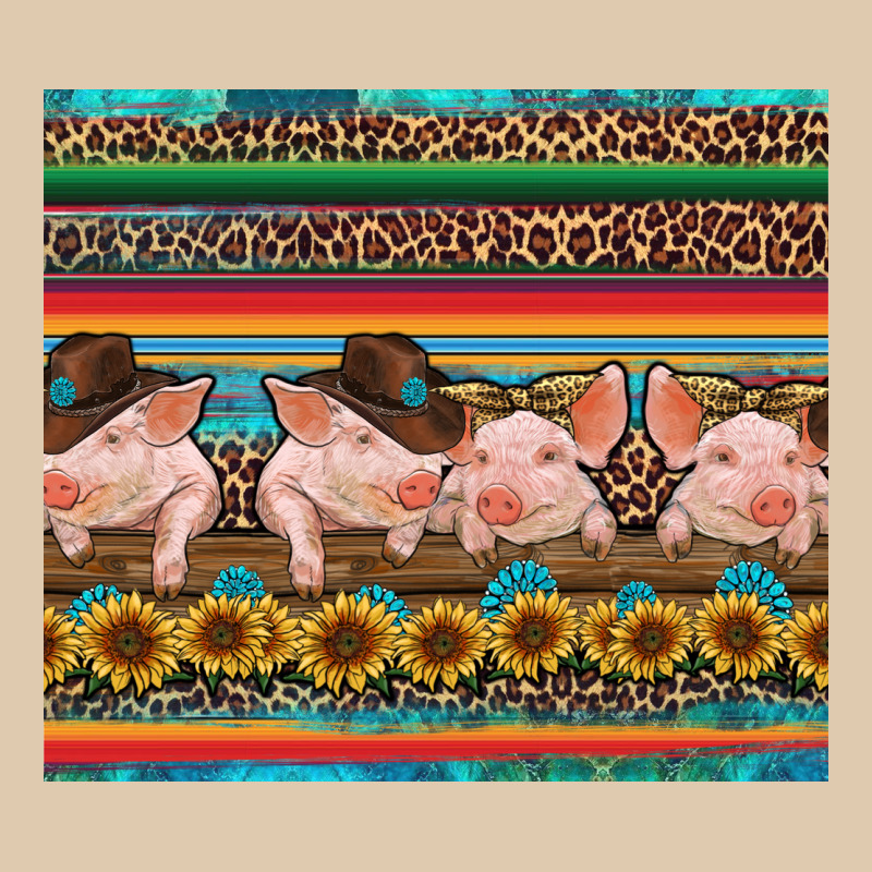 Western Serape Pigs Heavyweight Sweatshirt by RanaPortraitStore | Teevron