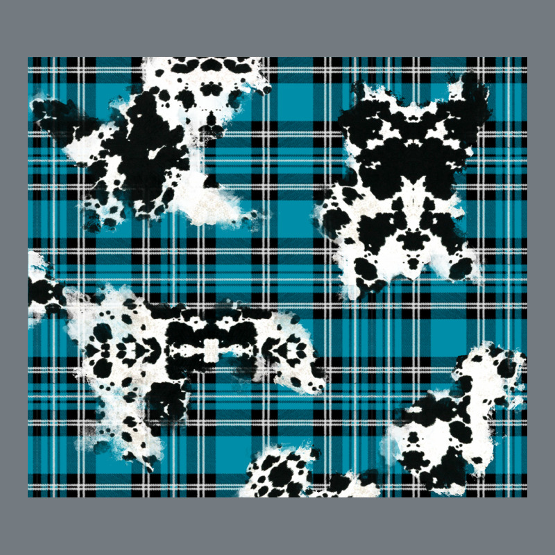 Winter Plaid And Cowhide Pattern Heavyweight Sweatshirt by RanaPortraitStore | Teevron