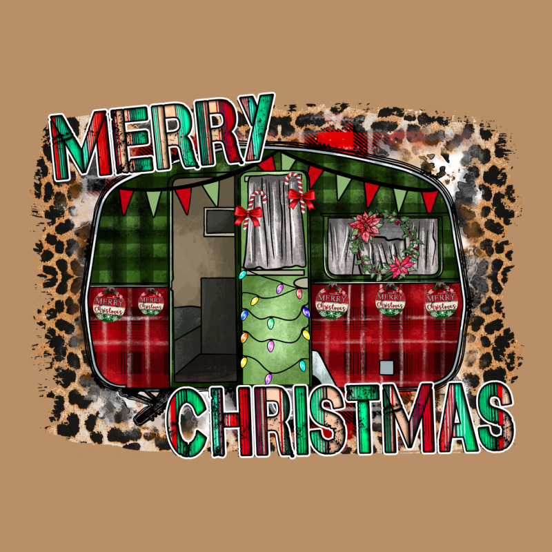 Merry Christmas Caravan Vintage Hoodie by CowhideDigitalArt | Teevron