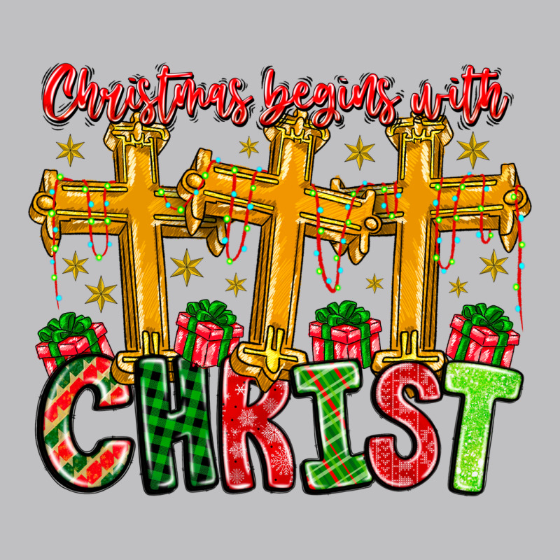 Christmas Begins With Christ Long Sleeve Tee by CowhideDigitalArt | Teevron