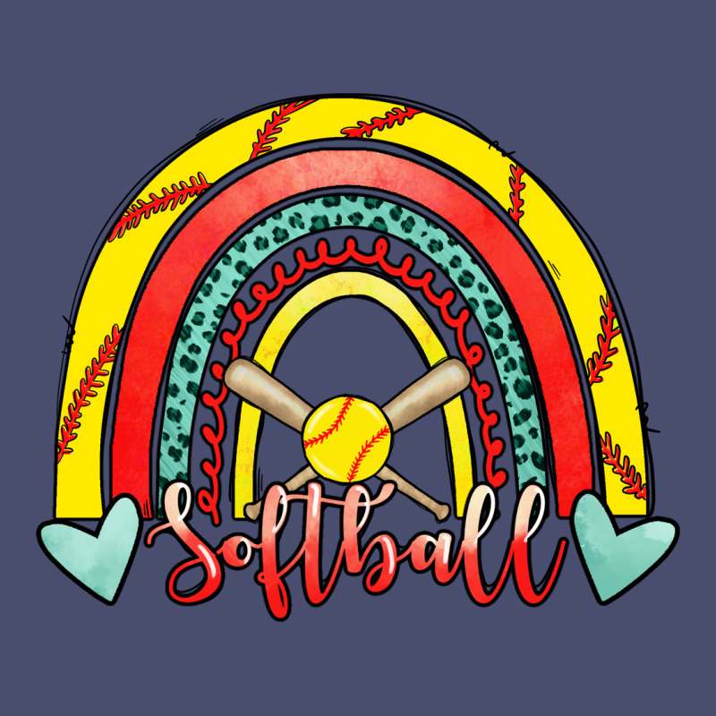 Softball Rainbow Vintage Tee by RanaPortraitStore | Teevron