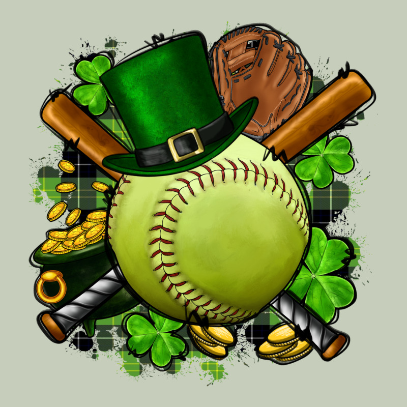 St.patrick's Day Softball Ladies Tee by FaDigitalArtStudio | Teevron