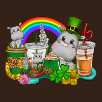 St. Patrick's Hippopotamus Coffee Cups Heavy Core Tee | Teevron