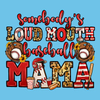Somebody's Loud Mouth Baseball Mama Premium Sweatshirt | Teevron