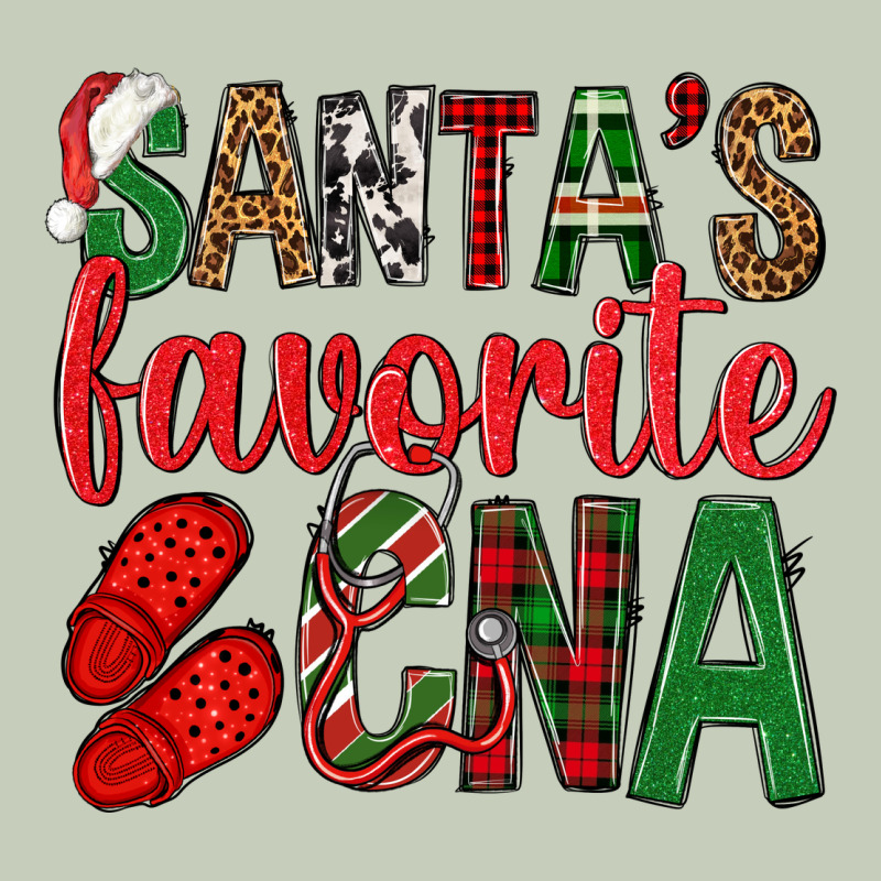 Santa's Favorite Cna Ladies Tee by BundleAndBundleShop | Teevron