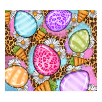 Easter eggs daisies carrots | Teevron