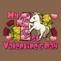 My First Valentine's Day Unicorn Premium Tee | Teevron