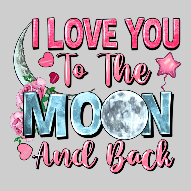 I Love You To The Moon And Back Valentine's Day Premium Tee by FaDigitalArtStudio | Teevron