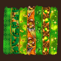 St. Patrick's Day Brushstrokes Heavy Core Tee | Teevron