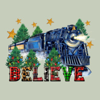 Believe Polar Express Christmas Trees Ladies Tee | Teevron